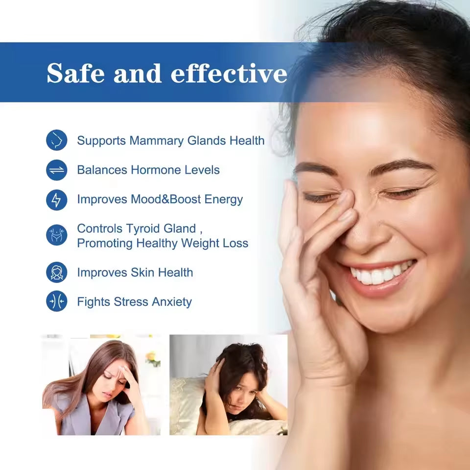 100Ml Estrogen Relief Cream for Women Menopause Soothing Balm Menstrual Cycle & Body Balance Support Helps Reduce Hot Flashes